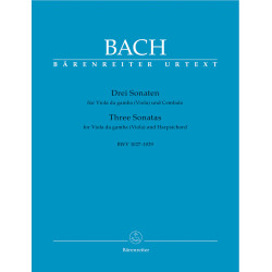 J. S. Bach - Trei sonate pentru viola și clavecin - BWV 1027-1029 J. S. Bach - Trei sonate pentru viola și clavecin - BWV 1027-1029