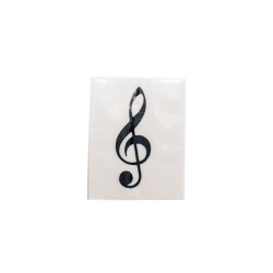 Radieră cu notă muzicală sau cheia sol Radieră cu notă muzicală sau cheia sol
