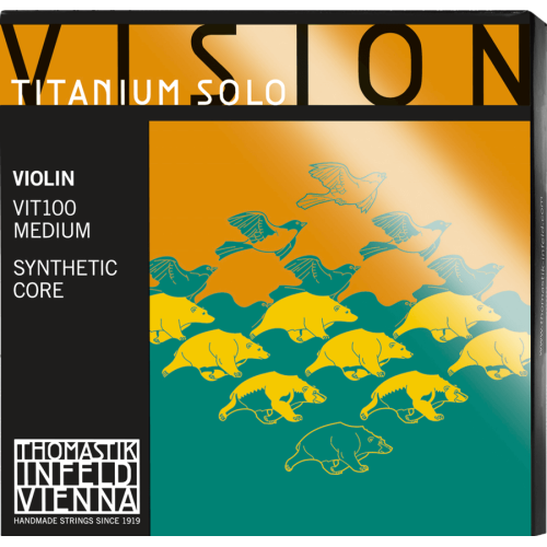 Thomastik Vision Titanium Solo - coardă Sol argint pur