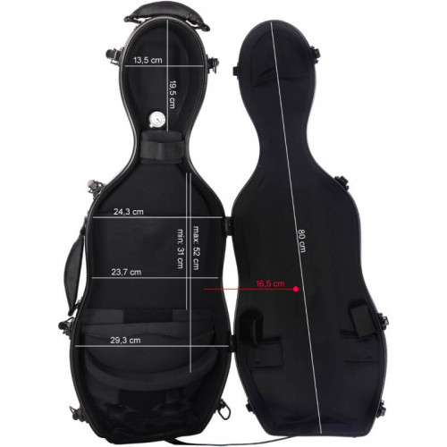 Cutie MCase - 2.5 kg - pentru violă